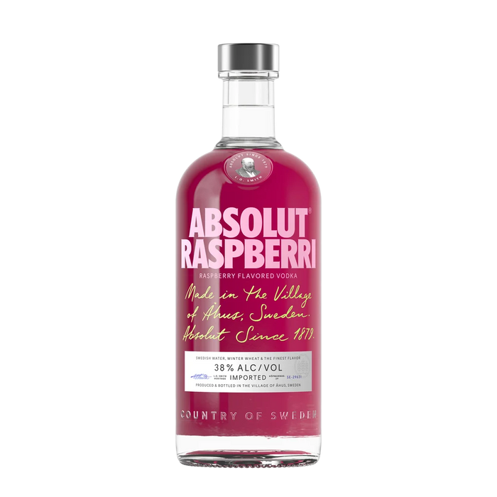 Absolut Raspberri Vodka 750ml