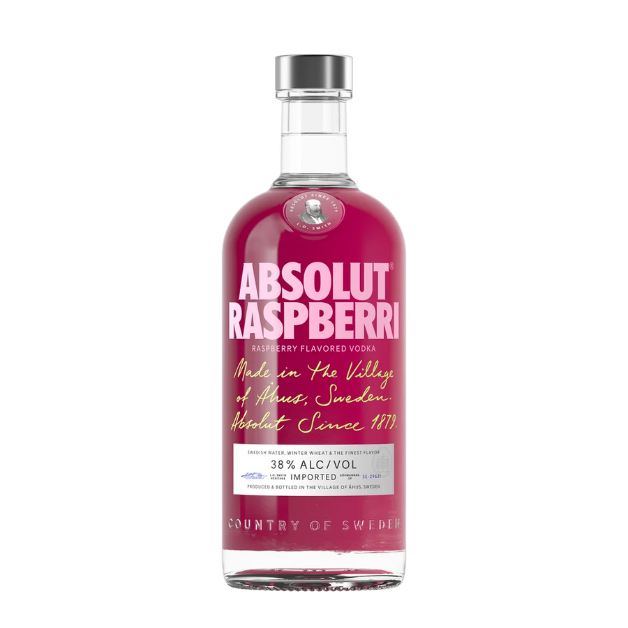 Absolut Raspberri Vodka 750ml