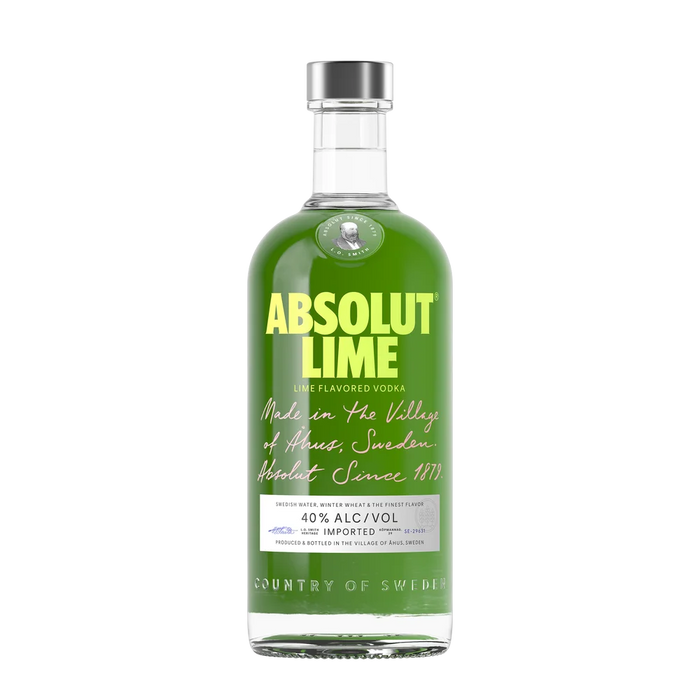 Absolut Lime Vodka 750ml