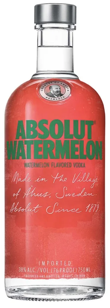 Absolut Watermelon Vodka 750ml