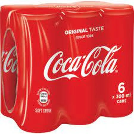 Coke 6 X 300ml