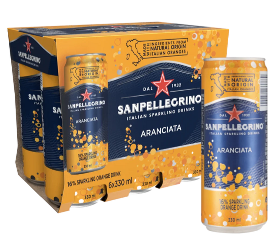 Sanpellegrino Aranciata 6 x 330ml