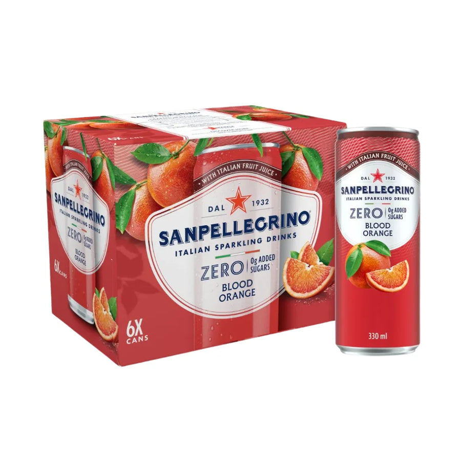 Sanpellegrino ZERO Blood Orange 6x330ml