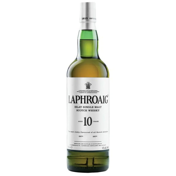 Laphroaig 10 Year Old Single Malt Whisky 750ml