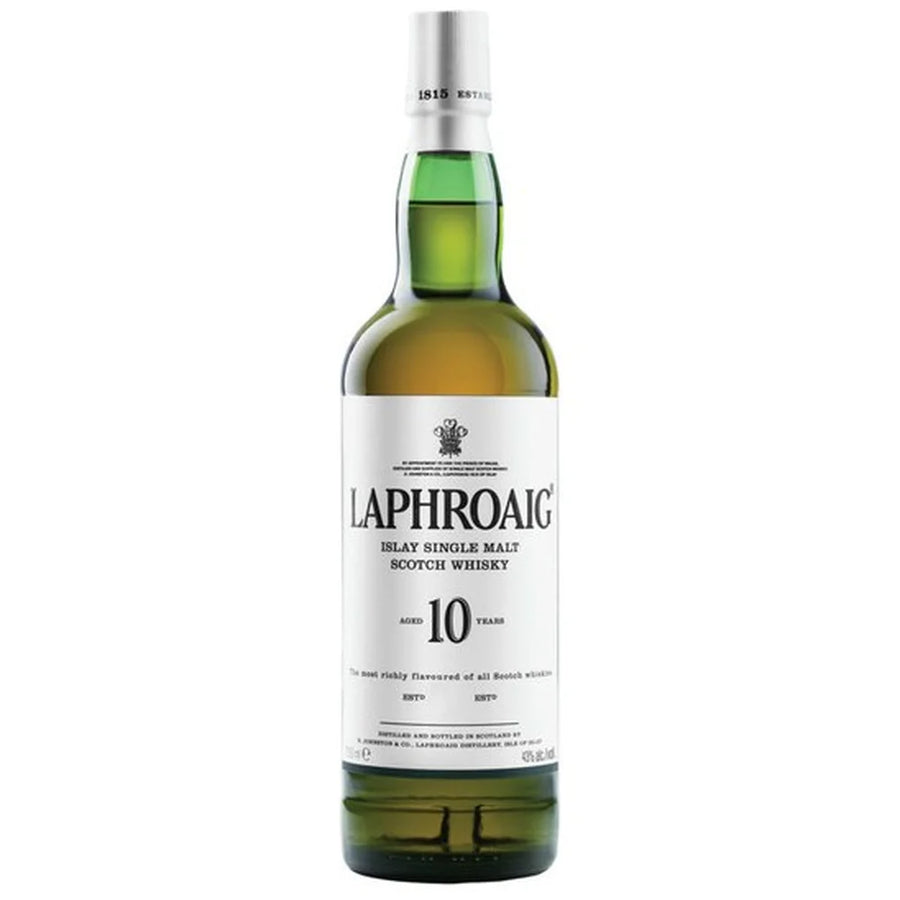 Laphroaig 10 Year Old Single Malt Whisky 750ml