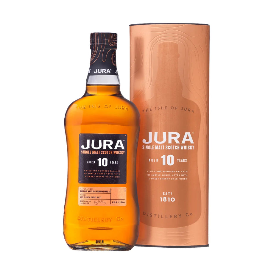Jura 10 Year Old Single Malt Scotch Whisky, 750 ml