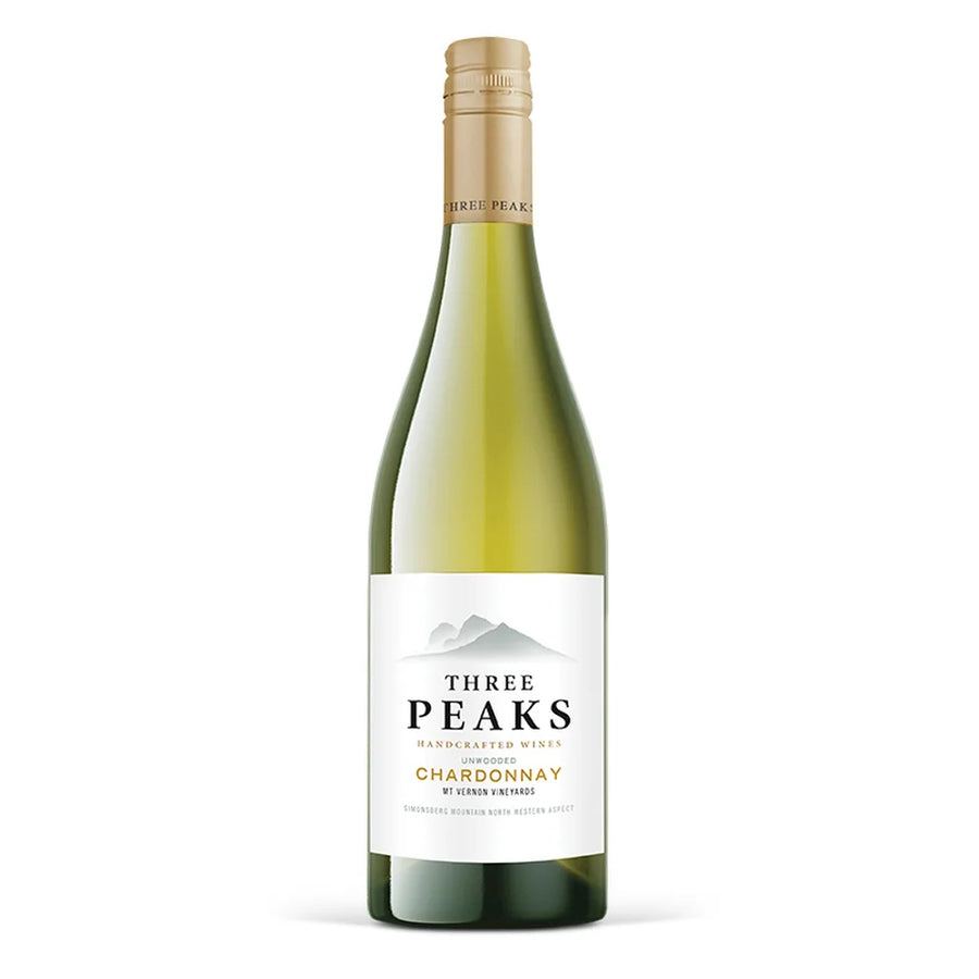 Three Peaks Unwooded Chardonnay 750ml