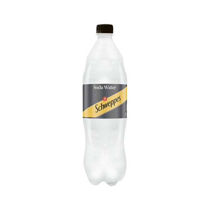Schweppes Soda Water 1L Plastic