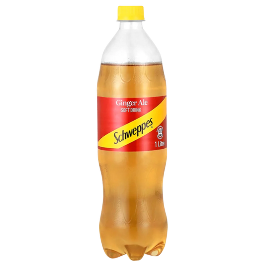 Schweppes Ginger Ale 1L Plastic