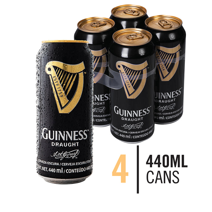 Guinness Draught 4 x 440ml Can