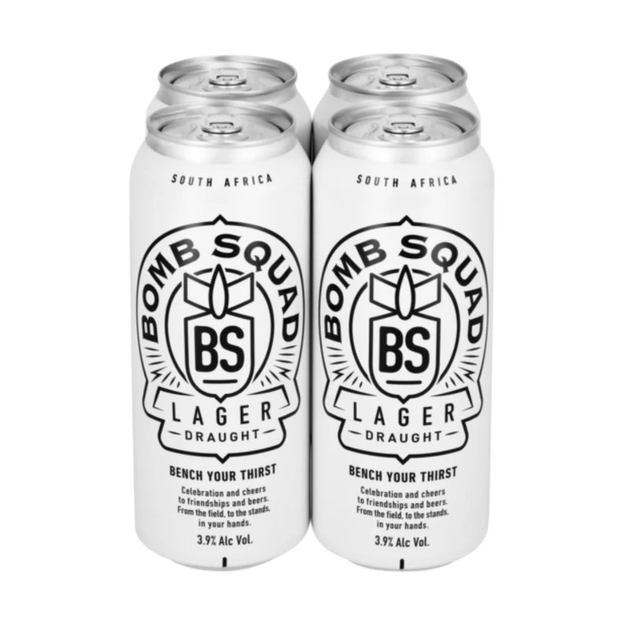 The Bomb Squad Lager 4x500ml