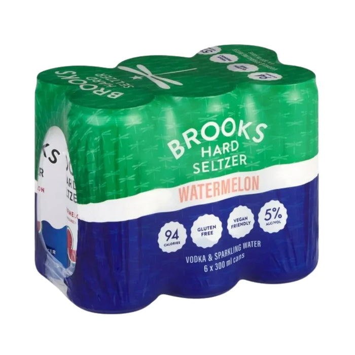Brooks Watermelon 6x300ml Can