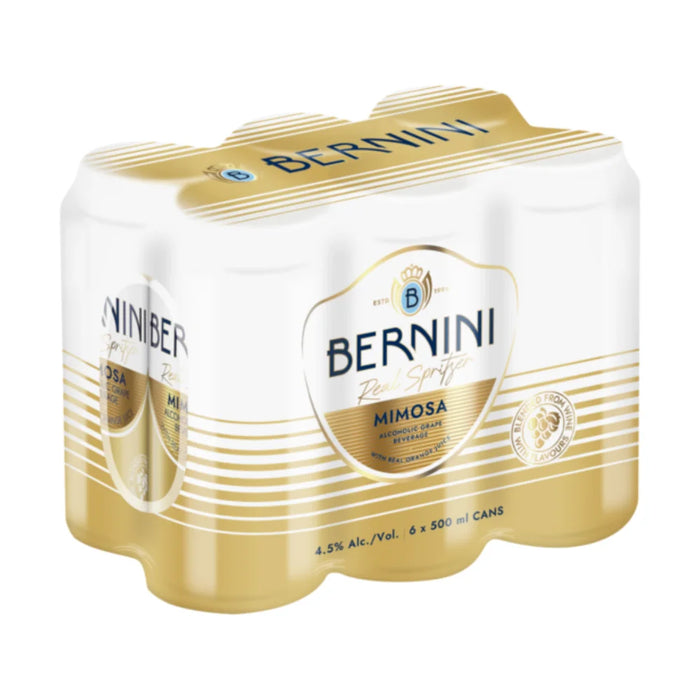 Bernini Mimosa Sparkling Spritzer 6x500ml