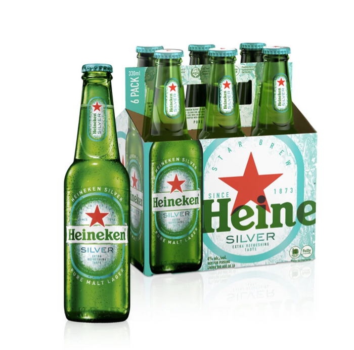 Heineken Silver 6x330ml NRB