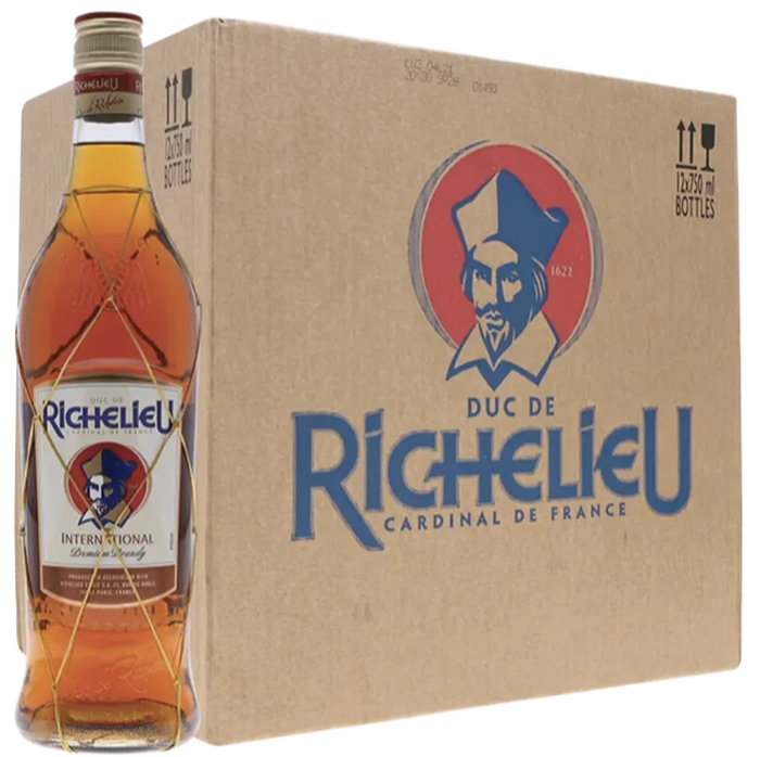 Richelieu International Brandy 750ml x 12