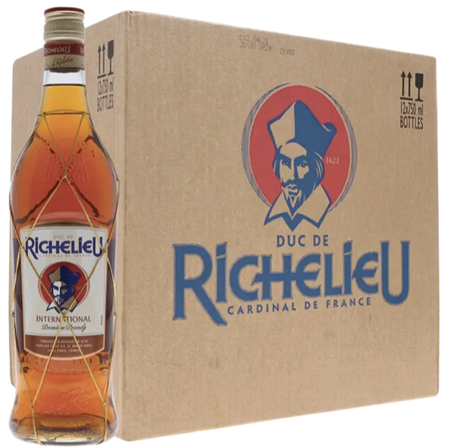 Richelieu International Brandy 750ml x 12