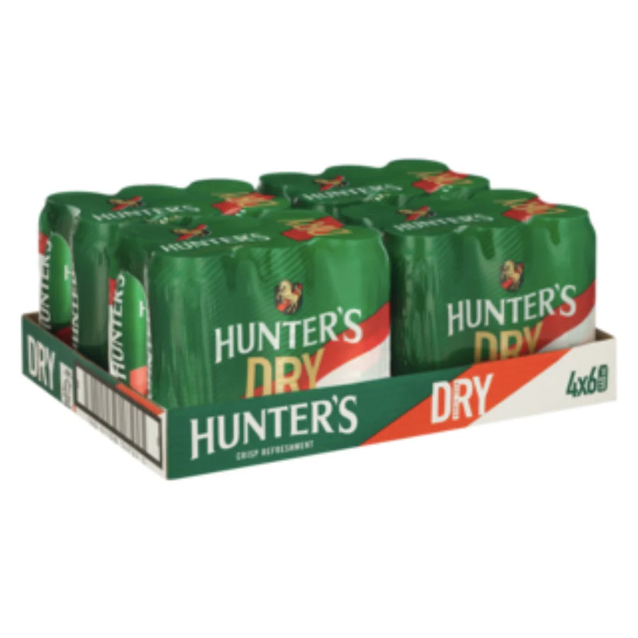 Hunter's Dry Cider 24x440ml Can