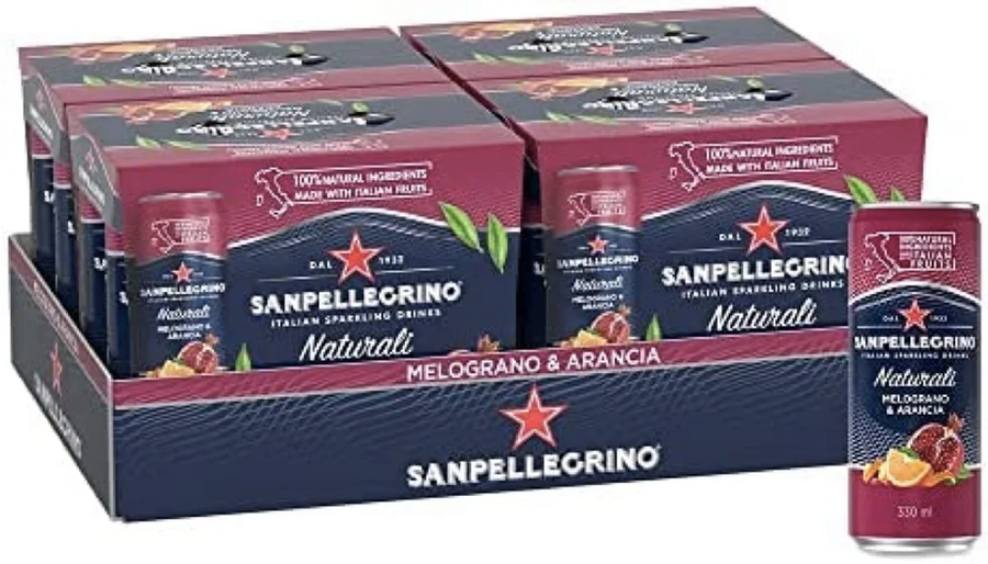 Sanpellegrino Melograno & Arancia 24 x 330ml