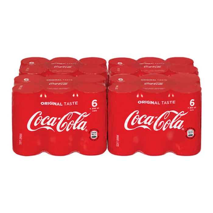Coke Cans 24 x 200ml