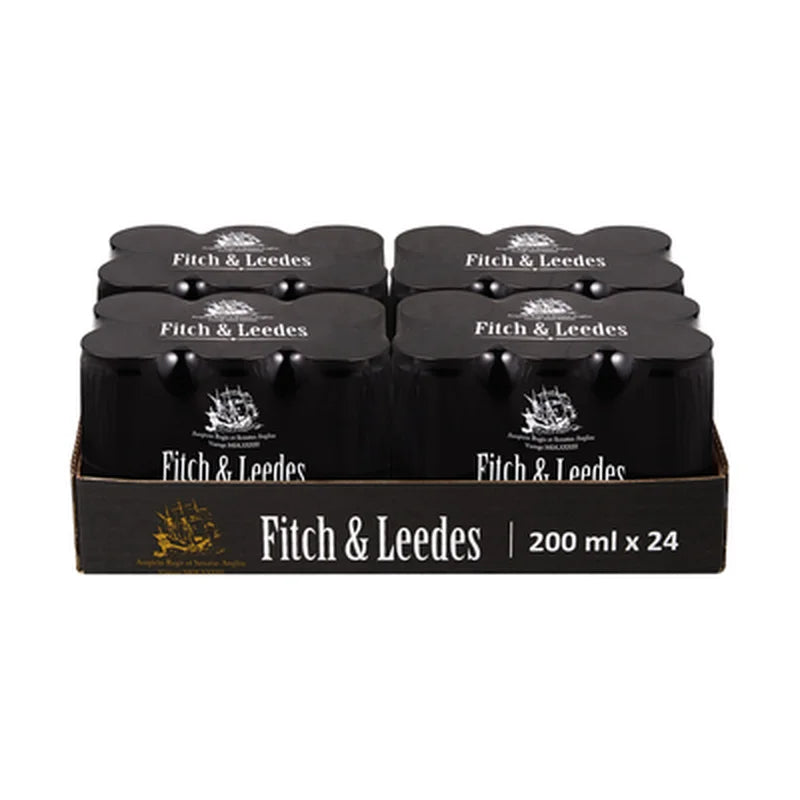 Fitch and Leedes Club Soda 24 X 200ml