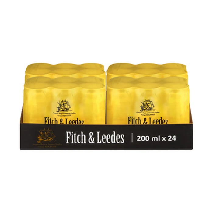 Fitch and Leedes Indian Tonic Cans 24 X 200ml
