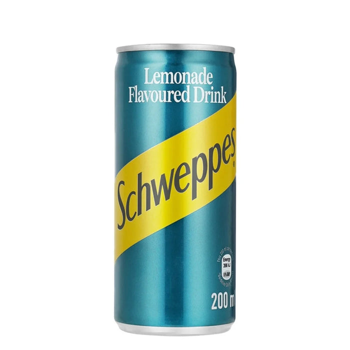 Schweppes Lemonade Can 24 X 200ml