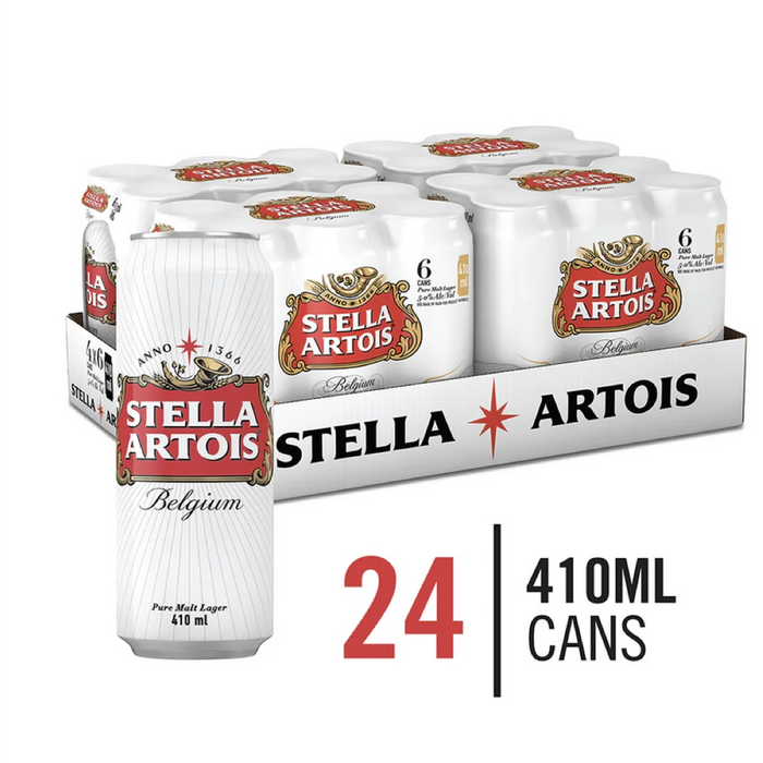 Stella Artois 24x410ml Cans
