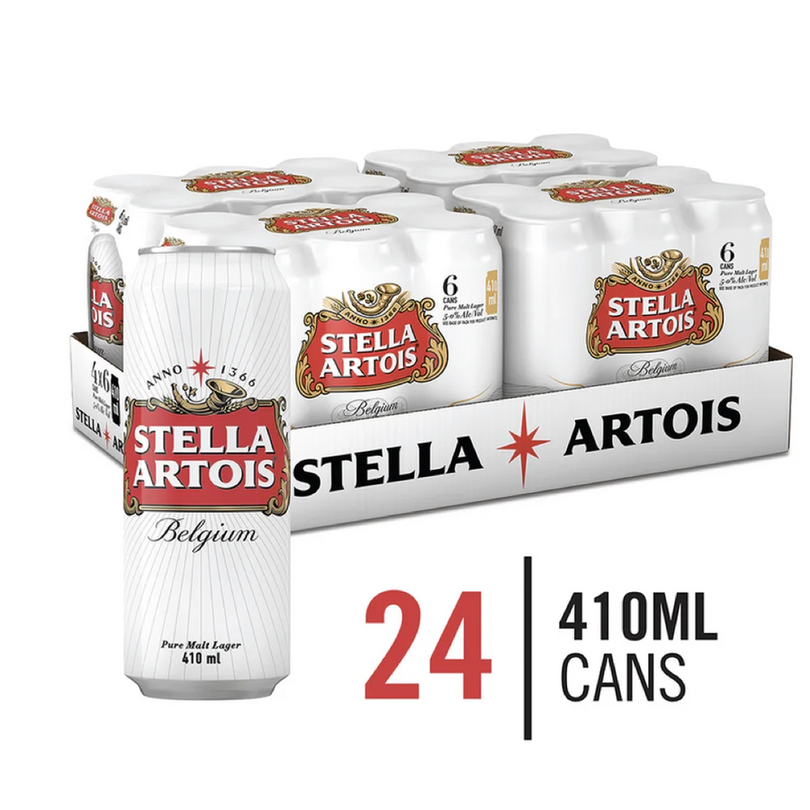 Stella Artois 24x410ml Cans