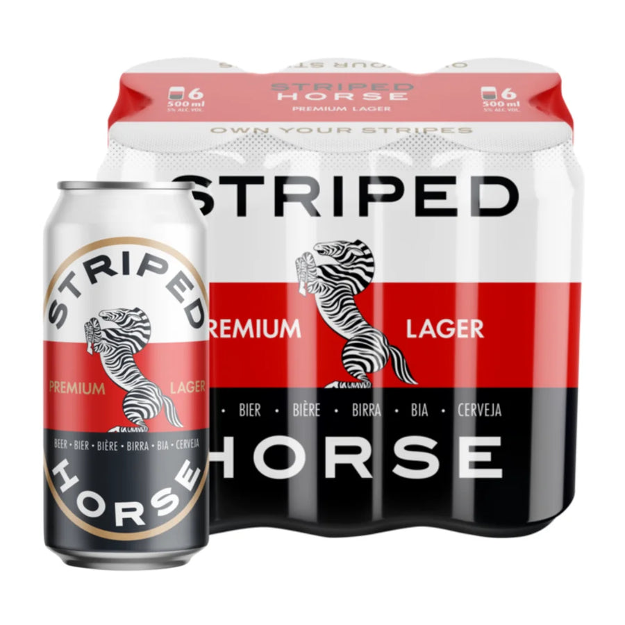 Striped Horse Lager 6x500ml