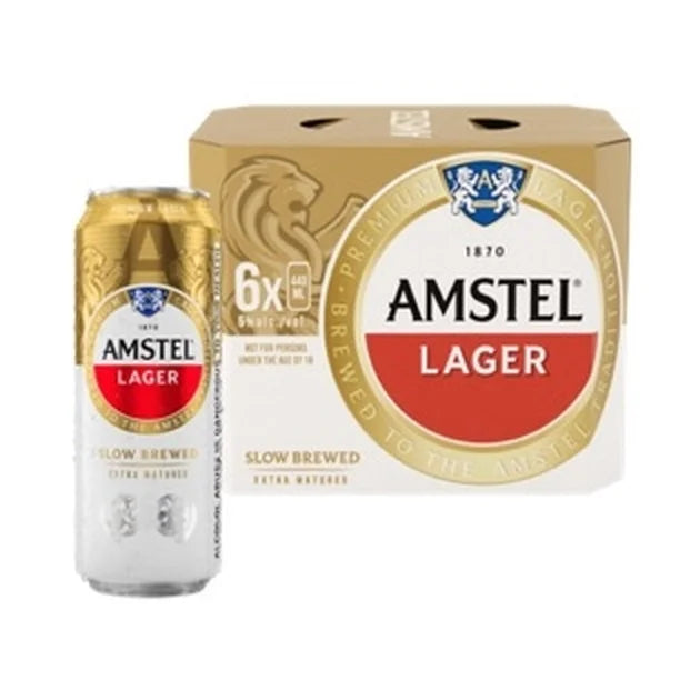 Amstel Lager 6x500ml Can