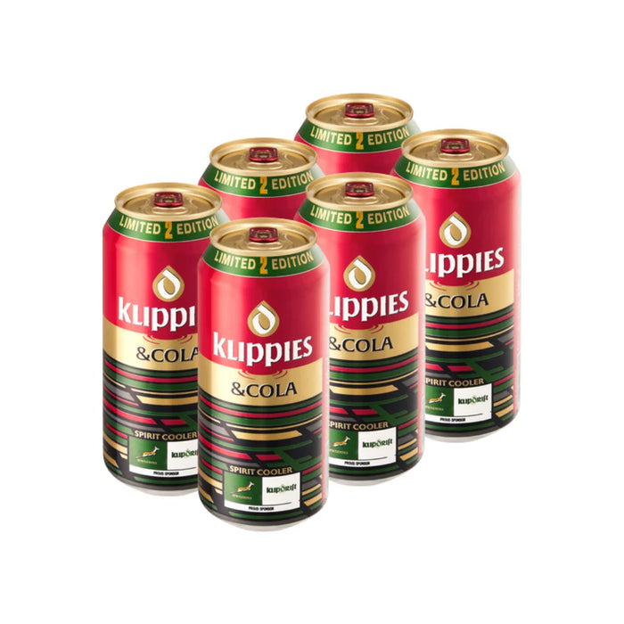 Klippies & Cola 6x440ml Can