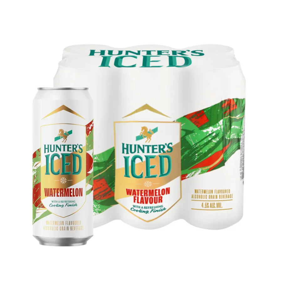 Hunter's Iced Watermelon 6x500ml