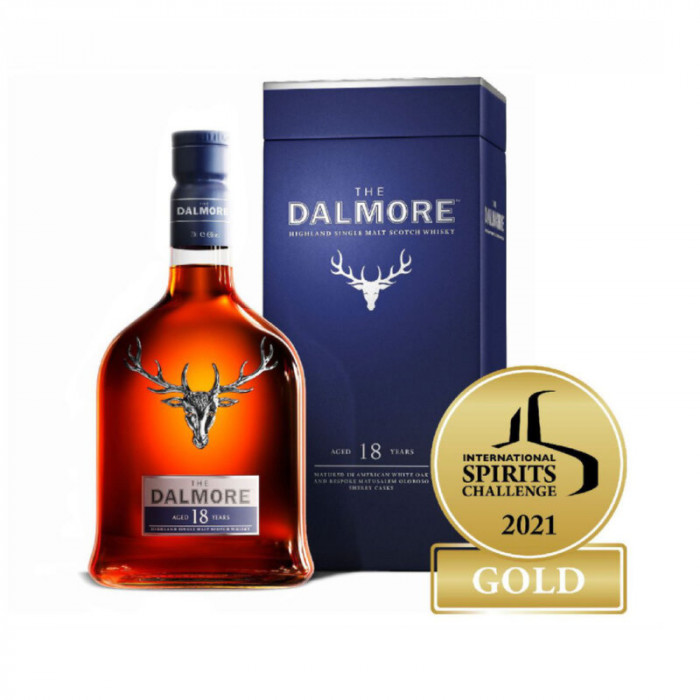 The Dalmore 18 Year Old Highland Single Malt Scotch Whisky, 750 ml