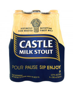 Castle Milk Stout 330ml x 6 NRB