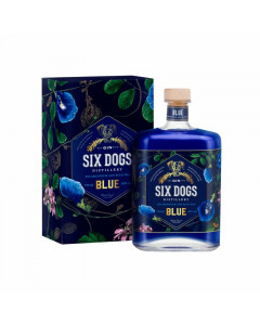 Six Dogs Blue Gin 750ml
