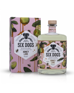 Six Dogs Honey Lime Gin 750ml